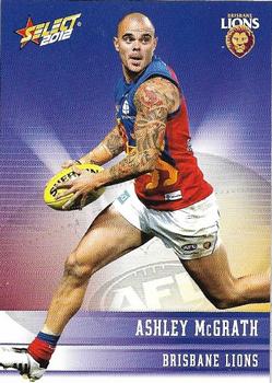2012 Select AFL Champions #23 Ashley McGrath Front